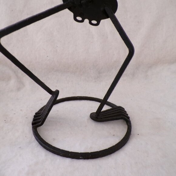 Partylite Metal Votive Candle Holder Mr. Bones Dancing Skeleton Halloween 15” - Picture 4 of 10